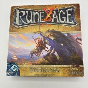 Rune Age Deck Building Game Fantasy Flight Game. Complete. Very Good Condition.